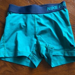 Nike Pro Spandex Shorts Size Small